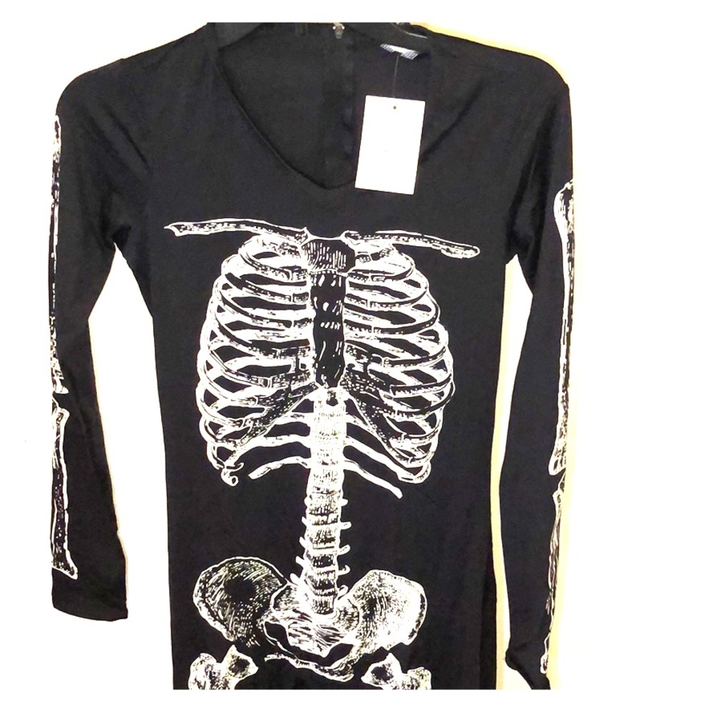 Skeleton x ray catsuit